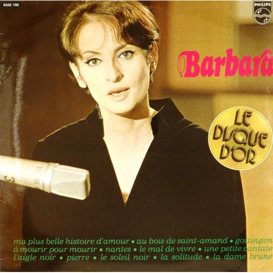 Пластинка Barbara Le disque d'or